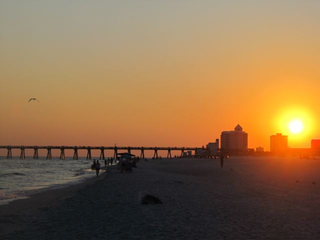 Stunning sunset in Florida Stunning sunset in Florida