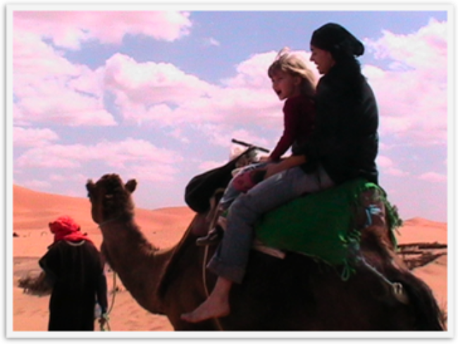 Mozart visits the Sahara Desert in Morocco Mozart visits the Sahara Desert in Morocco