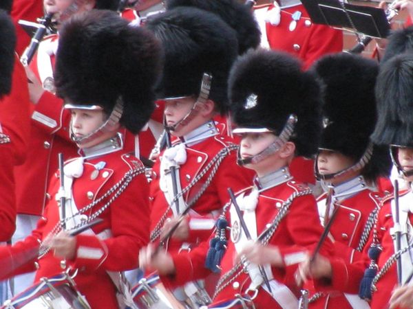 Tivoli Boys Guard Denmark Danish Copenhagen red boys drums Tivoli Boys Guard Denmark Danish Copenhagen red boys drums