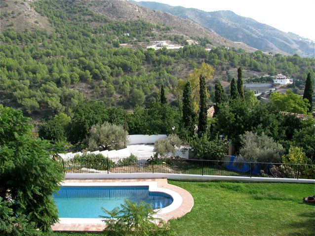 landscape, vacation home, costa del sol, andalusia,pool, Med sea