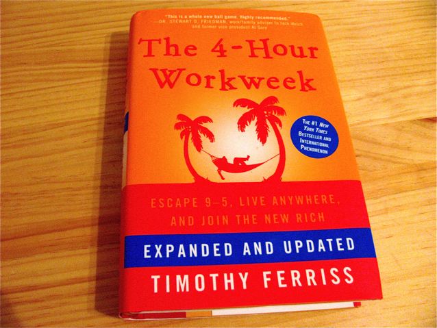 The 4-Hour Workweek book, 4HWW, Tim Ferriss The 4-Hour Workweek book, 4HWW, Tim Ferriss