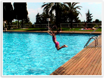 Family travel camping Barcelona holiday vacation get away pool Family travel camping Barcelona holiday vacation get away pool