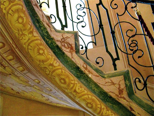 Beautiful Stair details Stift Melk ( Melk Abbey) in Austria Beautiful Stair details Stift Melk ( Melk Abbey) in Austria