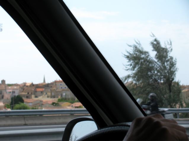 drving France on a road trip with a camper van drving France on a road trip with a camper van