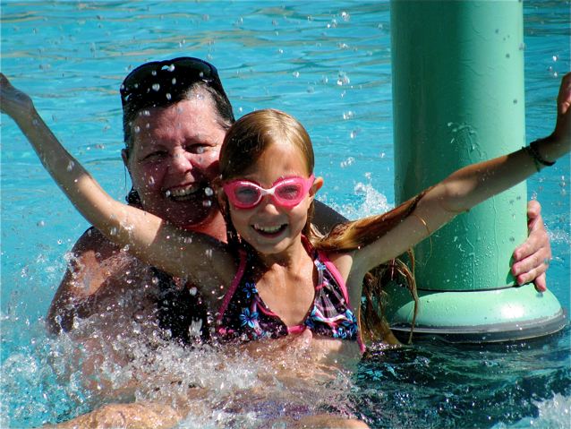 family travel swimming south of france Pont du Gard park Provence France world heritage site family travel swimming south of france Pont du Gard park Provence France world heritage site