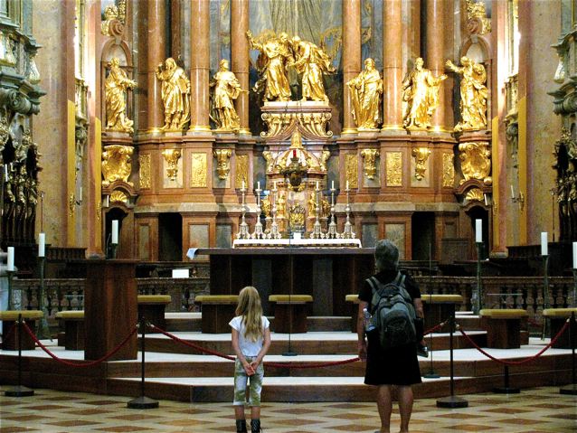 Stift Melk ( Melk Abbey) in Austria tips on family travel to avoid crowds Stift Melk ( Melk Abbey) in Austria tips on family travel to avoid crowds