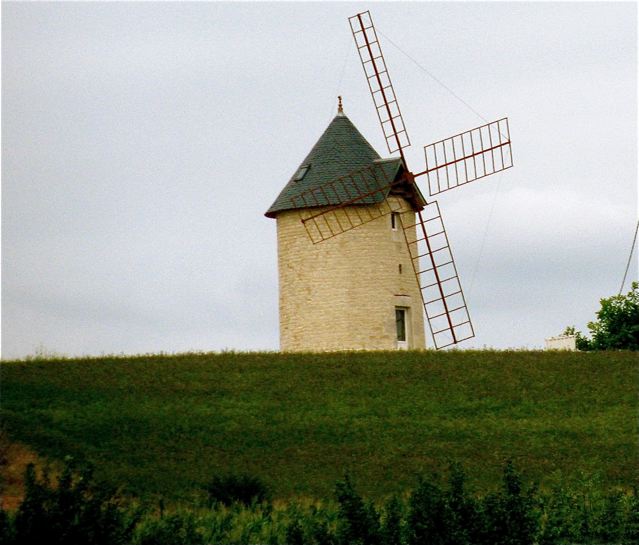 yes, they have windmills in France too! yes, they have windmills in France too!