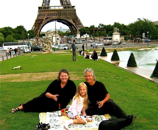 Celebrating in Paris: Eiffel Tower