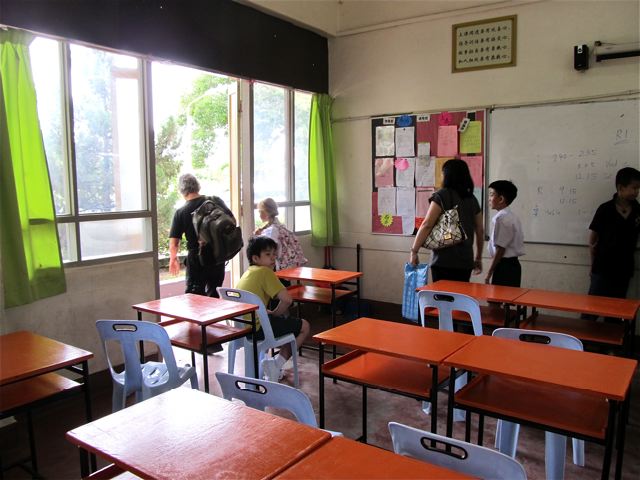 Private Chinese high school in Penang on orientation day Private Chinese high school in Penang on orientation day