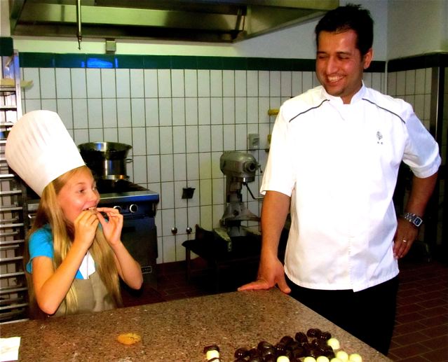 Mozart and award winning Pastry Chef Anas Qsairi 
