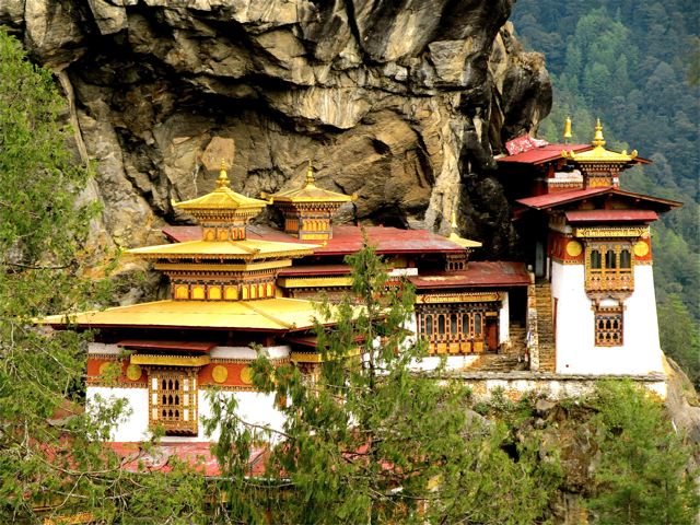 Bhutan Tiger's Nest Paro Taktsang Monastery Bhutan Tiger's Nest Paro Taktsang Monastery
