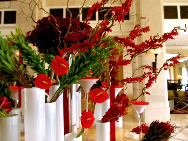 flowers Four Seasons Lobby Amman, Jordan flowers Four Seasons Lobby Amman, Jordan