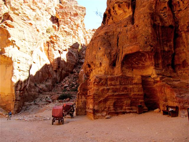 Petra - note the size of the person in this photo Petra - note the size of the person in this photo