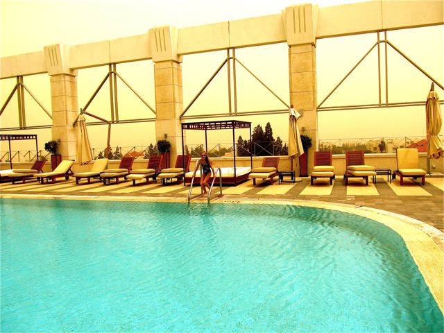 Four Seasons Amman pool Four Seasons Amman pool