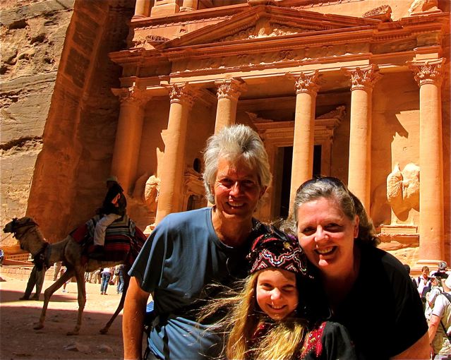 Our family visiting Petra Our family visiting Petra