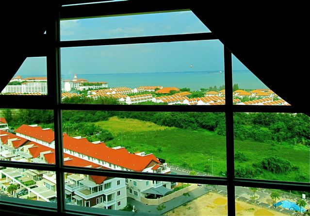 View from my bed in Penang View from my bed in Penang