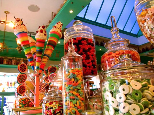 Candy at Honey Dukes at Universal's Wizarding World