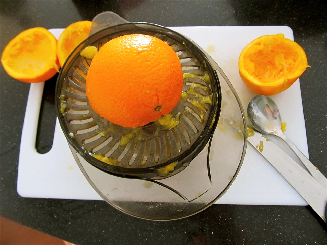 making fresh orange juice...perfect kid job making fresh orange juice...perfect kid job