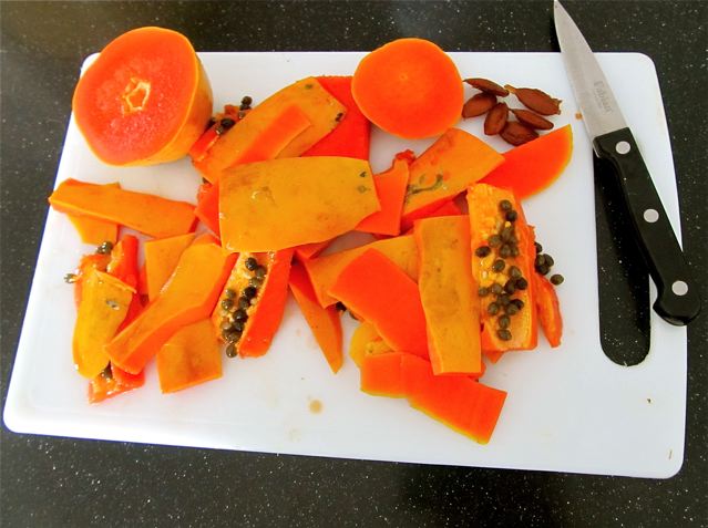colorful papaya