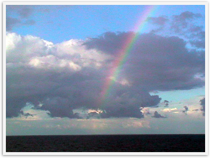 Rainbow in Venice