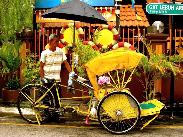 Rickshaw as Art Photo