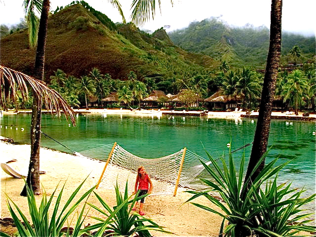 gorgeous Tahiti from hammock -tips on low budget French Polynesia gorgeous Tahiti from hammock -tips on low budget French Polynesia