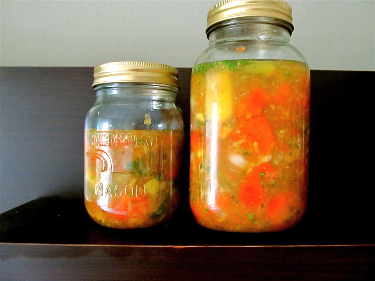 home made lacto fermented mango papaya chutney in mason jars the Nourishing Traditions way home made lacto fermented mango papaya chutney in mason jars the Nourishing Traditions way