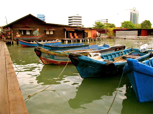 Clan Jetties Floating Villages in Penang