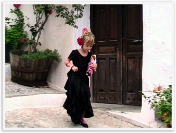 Flamenco beauty in Spain Flamenco beauty in Spain