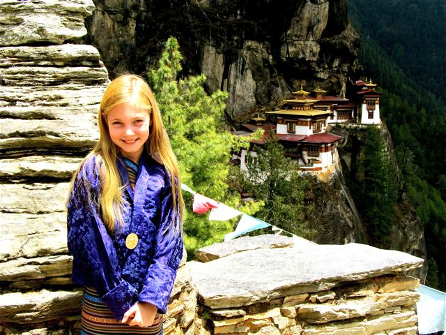 Beautiful child at sacred Tigers Nest Bhutan Beautiful child at sacred Tigers Nest Bhutan