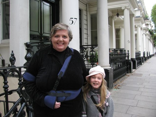 travel while recovering from surgery- I look happy and was, but I was quite fragile , couldn't take the tube or use a tub travel while recovering from surgery- I look happy and was, but I was quite fragile , couldn't take the tube or use a tub