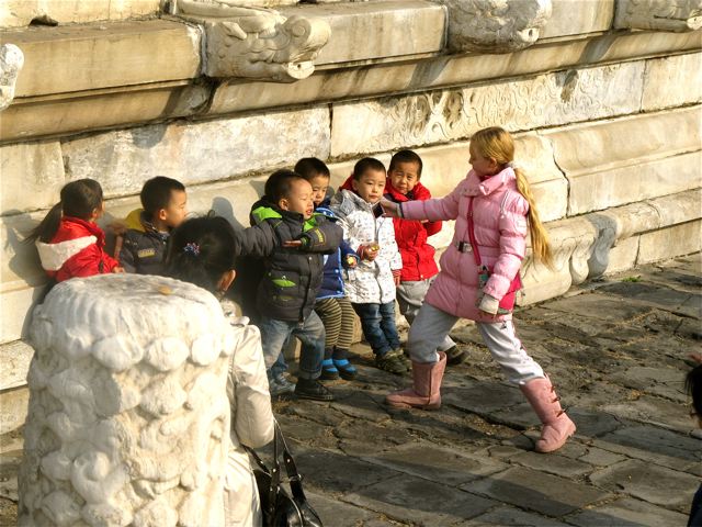 "Big Sister" ( 姐姐 jiě jie) in China - language immersion in Mandarin "Big Sister" ( 姐姐 jiě jie) in China - language immersion in Mandarin