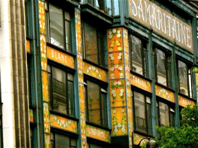 La Samaritaine, Paris beautiful architecture La Samaritaine, Paris beautiful architecture
