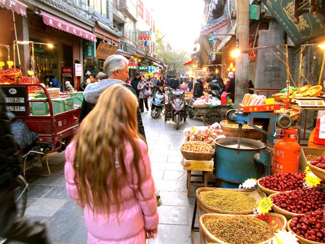 China family vacation exploring markets China family vacation exploring markets