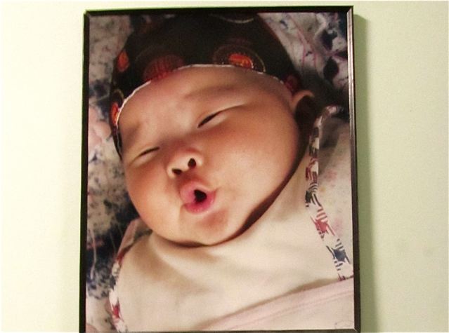 adorable baby in China adorable baby in China