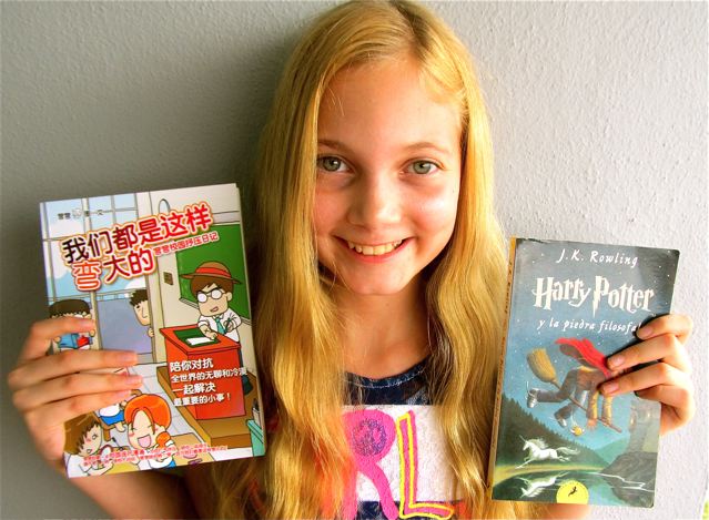 Reading in 3 languages adds to life Reading in 3 languages adds to life