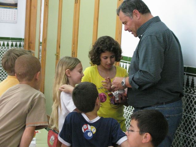 Learning Spanish in Spain in a 4th grade classroom Learning Spanish in Spain in a 4th grade classroom