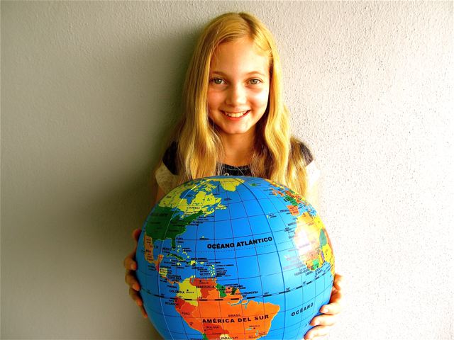 A global kid at home in the world and multilingual A global kid at home in the world and multilingual