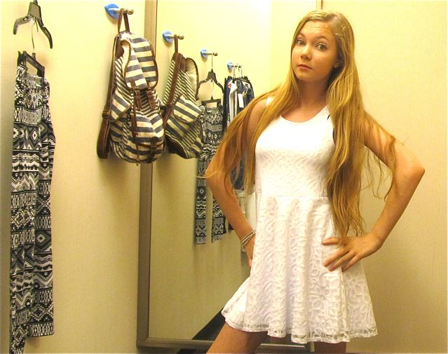 Mozart's shopping haul - deciding on this cute white dress or not? Mozart's shopping haul - deciding on this cute white dress or not?