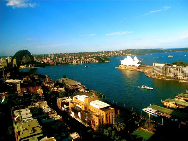 spectacular view of Sydney Harbor spectacular view of Sydney Harbor