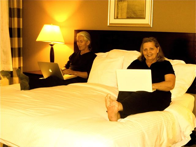 blogging from bed