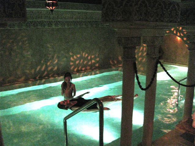 Celebrating Mothers! Mom and daughter in an Arabian bath in Andalusia Celebrating Mothers! Mom and daughter in an Arabian bath in Andalusia