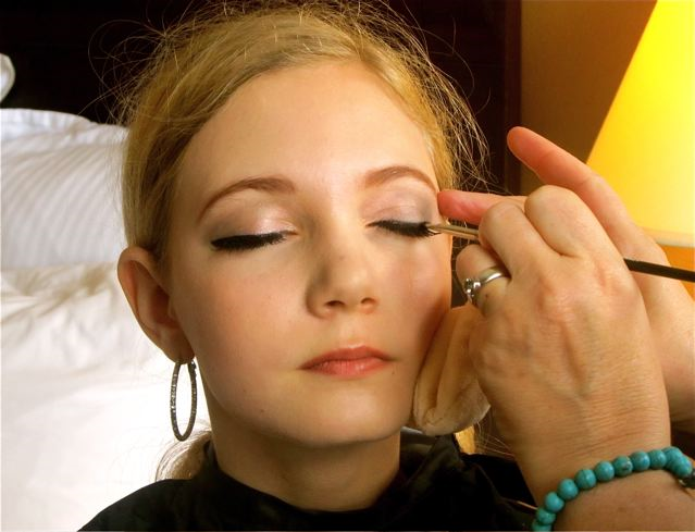 teen singer Mozart getting professional makeup done for pop star look teen singer Mozart getting professional makeup done for pop star look