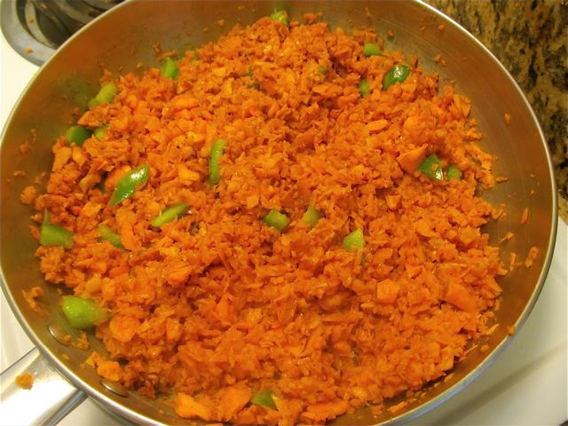 Paleo diced Mexican sweet potato dish Paleo diced Mexican sweet potato dish