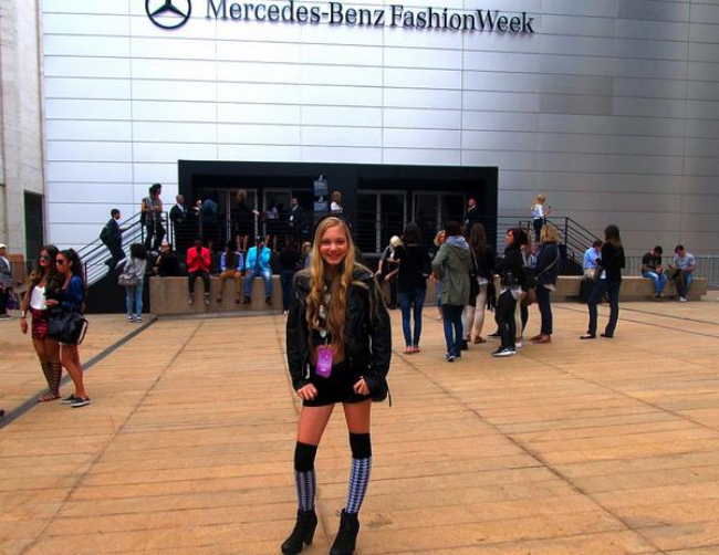 travel teen and youtuber Mozart at #MBFW New York Fashion Week in Lincoln Center travel teen and youtuber Mozart at #MBFW New York Fashion Week in Lincoln Center