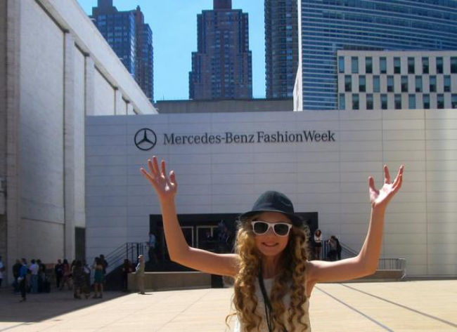 trilingual travel teen Mozart is jumping for joy at NYC Fashion Week #MBFW trilingual travel teen Mozart is jumping for joy at NYC Fashion Week #MBFW