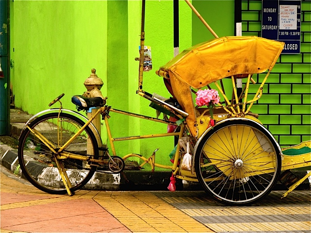 Fabulous Colorful Rickshaw Art Photo Fabulous Colorful Rickshaw Art Photo