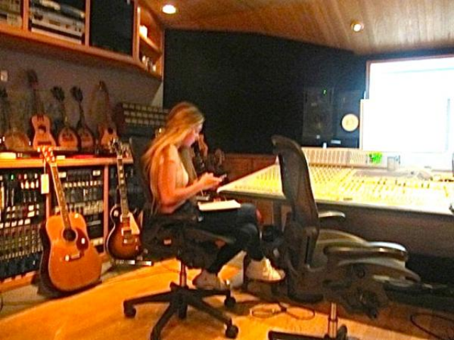 teen singer Mozart recording in Los Angeles