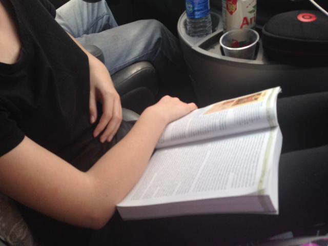 road trip across the USA reading and studying road trip across the USA reading and studying