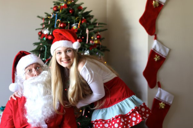 Happy Holidays from Soultravelers3! Mozart and Santa or is it Davinci? 